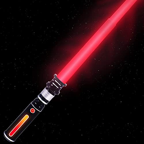 Lightup Saber for Kids LED FX Light Swords, Expandable Lightup Sabers with Sound and Glowing Handle, Light Up Sword for Kids, Christmas Parties Costume, Galaxy War Fighters