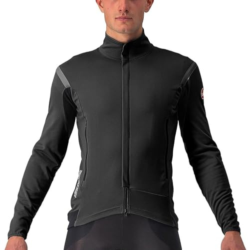 CASTELLI 4522511-085 PERFETTO RoS 2 JKT Giacca UOMO LIGHT BLACK/BLACK REFLEX Taglia S