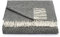 LuckyBlankets Kaschmirdecke Rom/Cashmere Blanket Rome 140x200 cm (Grau)