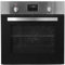 SIA Single Electric Fan Oven In Stainless Steel, 60cm FSOC59X, Digital Display and Digital Timer True Fan Oven, ActivEnamel interior, Energy Class A, 5 Year Parts & 2 Years Labour Guarantee