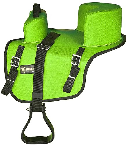 HILASON Western Horse Saddle Buddy Asiento para niños | Diseño clásico compatible con caballos | Experiencia de conducción acogedora y segura | Asiento ideal para montar a caballo | Sillín occidental