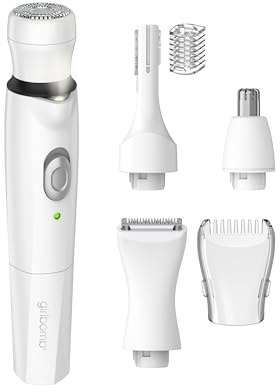 Conair GIRLBOMB All-in-One Face/Body Trimmer and Shaver Set for Women, Wet/Dry, Rechargeable