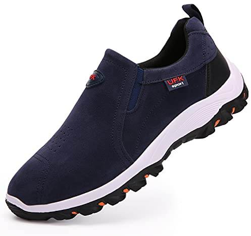 Sudychen Homme Slip on Chaussure Basket sans Lacets Chaussures de Course Sport Legere Sneakers Outdoor Running Fitness Gym