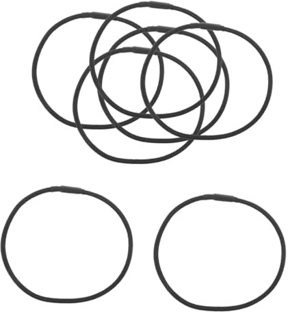 MAGICLULU 10 Unidades de Bandas Elásticas de Goma Resistentes para Soporte de Micrófono Suspensión Antivibración Reducción de Ruido y Compatibilidad Amplia Accesorios para Soporte