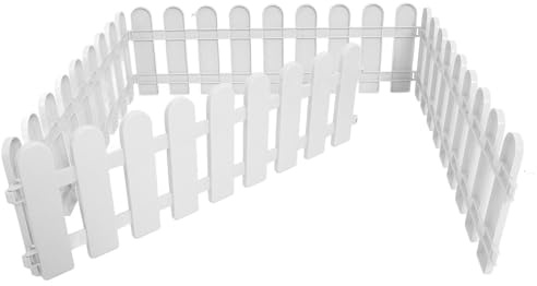 HYTROVE 4Pcs Outdoor Tortoise Enclosure Fence Portable Plastic Garden Pet Playpen for Turtles, Rabbits and Small Animals, Sturdy Outdoor Pet Barrier for Safe Grazing and Sunbathing