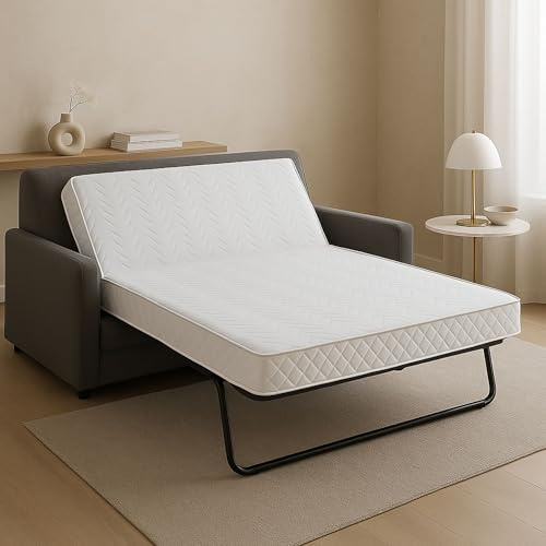 Matelas Très Ferme Pour tous BZ + Alèse 140x190 x 15 cm + Oreiller Visco avec Mémoire de Forme sur Face Hiver - Découpe Assise 60 cm - 5 zones de Confort - Face été et Ame Poli Lattex