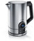 Arendo - Edelstahl Wasserkocher mit Temperatureinstellung 40-100 Grad - LED Display - 1,5 Liter - 2200 W - Teekocher mit Temperaturanzeige - GS