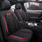 Maidao Autositzbezüge für Mercedes Benz GL GlE GLA GLC GLK Sitzbezüge, PU Leder 5-Sitze Allwetter wasserdichtes Komfortabler Autositzbezug Full Set Sitzbezüge (Schwarz Rot)