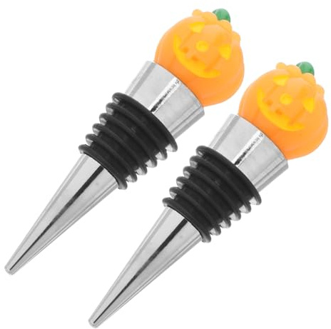 CONGARTENO 2 pezzi Chiusura per Vino Halloween Forma di Cappello da Strega Sigillante Ermetico in Resina per Bottiglie Riutilizzabili e Adatto a Feste Autunnali e Banchetti