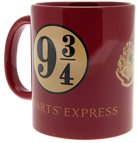 Harry Potter Pyramid International Tasse Hogwarts Express Gleis 9 3/4 rot, 100% Keramik, Fassungsvermögen ca. 315 ml.