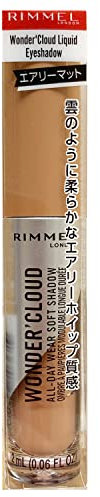 Rimmel London Wonder'Cloud, Ombretto Liquido Ultra Sfumabile, Formula Waterproof, a Lunga Durata, 001 Honey Drop