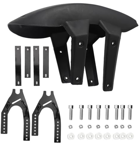 Garde-boue universel moto modifié, Sièges et accessoires