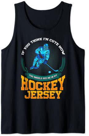 Hockeytrikot Zitat Tank Top