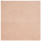 vidaXL Soft and Washable Square Area Rug - Low Pile Polyester Floor Mat for Living Room, Bedroom, Office - Blush Pink, 160x160 cm
