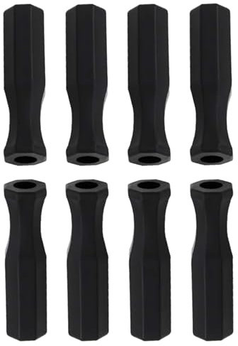 WELLDOER 8 x Tischfußball-Griffe, Ersatzteil, Kicker-Griff, Fußball-Griffe, Fußball-Griffe, Kicker-Griff