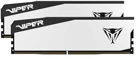 Patriot Viper Elite 5 DDR5 RAM 32GB (2X16GB) 5600MT/s CL36 1.35v UDIMM Desktop Gaming Memory Kit Compatible with Intel XMP/AMD Expo - VEB532G5636KW