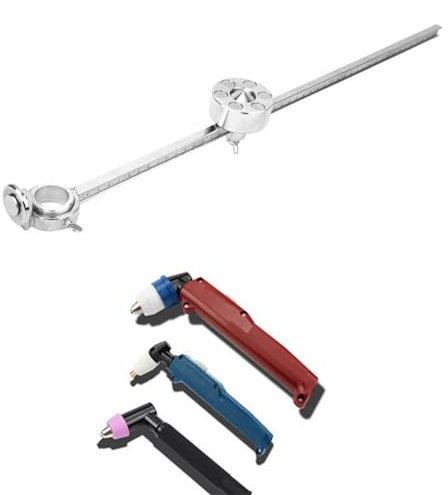 Cutting Torch, Cutter Accessories Torch Circle Guide Roller Stainless Steel Cutting Tool Cutter Guide with Scale Ruler Fit for AG60/ SG55