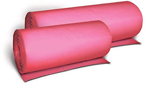 Sacchetti per tubazioni usa e getta, resistenti al calore, 21 pollici, extra resistenti, antiscivolo, rotolo di 80 sacchetti