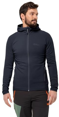 Jack Wolfskin Baiselberg - Maglione da Uomo, Colore Blu Notte, Taglia 3XL