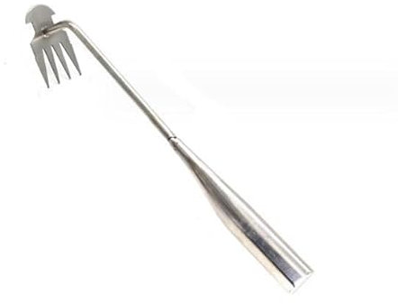 Taicols Estirpatore Erbacce,Attrezzo per la rimozione delle Erbacce,Strumento per la rimozione delle Erbacce, Attrezzo Diserbo Acciaio Inossidabile(Modello in Acciaio Inox)