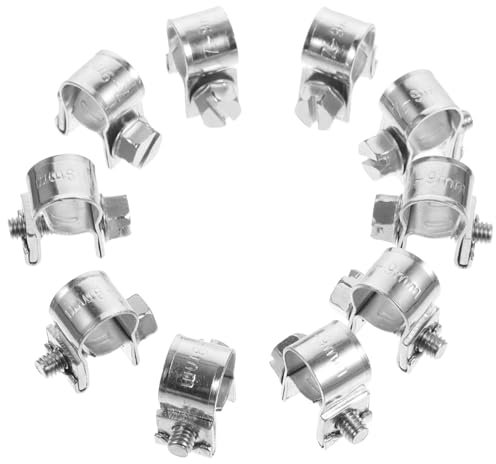 ULTECHNOVO Hose Clamp Spring Kit 25pcs Stainless Steel Clamps for Injection Line Hose Clamps Mini Clamps for Diy Mechanics