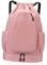 Baoblaze Backpack de Tennis avec Compartiment à Chaussures, Sac de Badminton, Sac de Raquette de Tennis, Rose