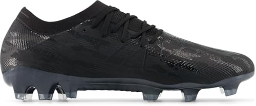 New Balance Men's Furon Elite FG V8 Soccer Shoe, Black/Black, 11 Women/9.5 Men