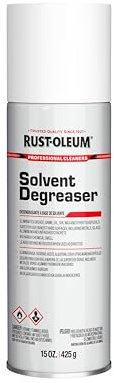 Rust-Oleum Professional Cleaners Solvent Degreaser | 15oz Aerosol | Professional Strength | Non-Chlorinated Formula