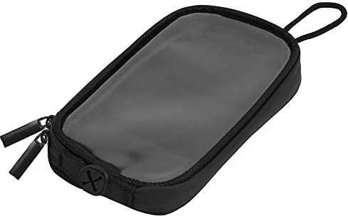 X AUTOHAUX 7'' Sac Réservoir avec Trou Imperméable Sacoche Selle pour Moto