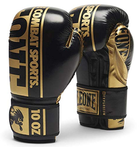LEONE 1947 Guantes de Boxeo NEXPLOSION negro/10 oz, GN32