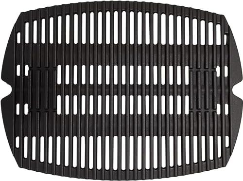 7644 7582 Grillroste Ersatzteile für Weber Q100 Q1000 Serie Teile Weber Baby Q Gusseisen Grillrost Q120 Q1200 Q1400 50060001 51010001 51040001 51060001 51060001 107000 01 51080001 65465 65810 1 Pack
