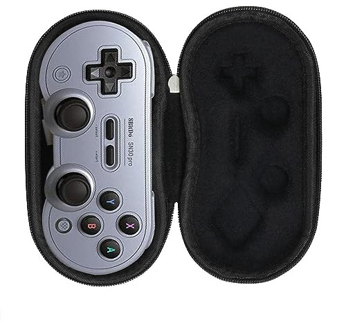 Anleo Hard Travel Case for 8Bitdo Sn30 Pro / 8bitdo Zero 2 Bluetooth Gamepad (SN30 PRO)
