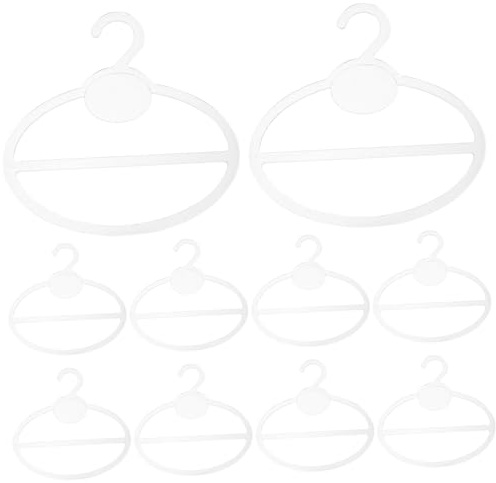CAXUSD 10 Pièces Lot de Cintres pour Écharpes, Liens Et Ceintures Organisateur De Placard pour Accessoires