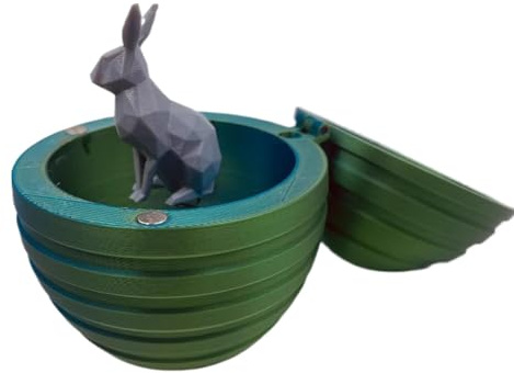 Kleine -gedruckte Eier – Osterhasen-Heimdekoration, gedrucktes Ei | Niedliches Häschen-Ei | -Druck von Häschen-Eiern, Figur, Spielzeug-Ei, Schreibtisch-Ornament für Führungskräfte, Spielzeug fü
