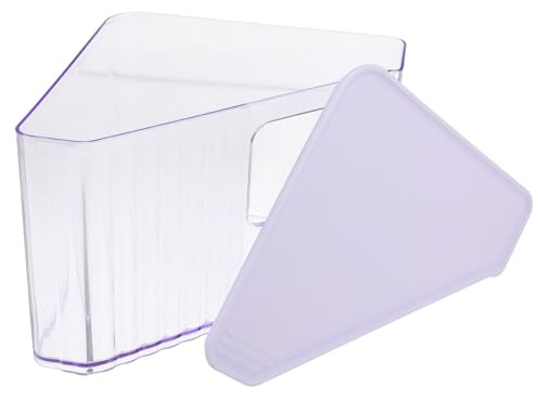 BAZEITFLOW Vasca Bagno Trasparente in ABS per Criceti e Cincillà Lettiera Integrata con Sabbia per Bagnetto Pulito e Duraturo Contenitore Antipolvere per Piccoli Animali