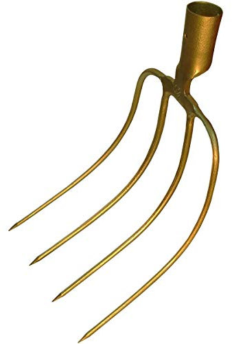 Idealspaten 66150000 Forcone con piuma individuali 21 x 20 cm, Oro, 40 x 25 x 15 cm