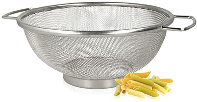 Metaltex Passoire en acier inoxydable - Diamètre : 20 cm - Argenté - 185326000