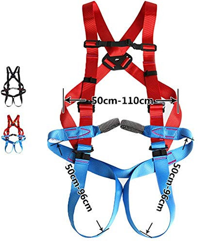 SwaYve Rock Climbing Harness, Fall Protection Safety Harness for Mountaineeextension Fire Rescue for Man Women Children
