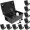 Petigi Köderstation Ratten Set Köderbox Garten Mausfalle Mäuse Rattenköderbox Box Rattenköderstation Rattenfalle Kinder- Haustiersicher Koederbox Auswahl 1-30 St, Anzahl:10