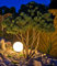 Trango 200G Gartenkugel *NATURE* Leuchte IP65 in Granitstein-Optik 20cm ? inkl. 1x E27 Fassung & ca. 5m IP44 Kabel, Kugelleuchte, Leuchtkugel, Außenlampe, Außenleuchte, Außenkugel ohne Leuchtmittel