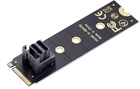 xiwai 22x80mm U.2 Kit SFF-8639 NVME PCIe4.0 SSD Adapter for Mainboard SSD 750 p3600 p3700 M.2 SFF-8643 Mini SAS HD