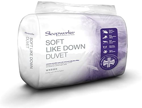 Sleepworks 16.5 Tog Extra Warm Luxury Hotel Quality Soft Like Down Superking Bed Size Microfibre Duvet Quilt, Soft Touch, Heavy Autumn & Winter By Littens