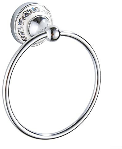 Handtuchhalter aus Edelstahl, Blau und Weiß, Handtuchhaken