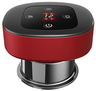 Dispositivo per Coppettazione Elettrica, Macchina per Raschiare per Massaggi Collo, Spalle e Schiena, Raschiatura e Altri Scopi, Massaggiatore di Aspirazione Gua Sha per Dolori Muscolari