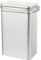 WATIIFUFU 1Stk Vorratsdose für Kaffee Lagercontainer Retro Kaffeedose Luftdicht Süßigkeit Box Keksdose Snack Kanister Lagertank Kaffeedose mit Deckel Weißblech Silver Wasserdicht