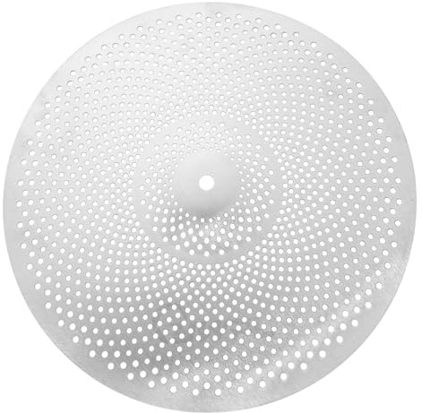 JOINPAYA Gedämpften Becken für Schlagzeuge Leise Crash-becken Splash Schlagzeugzubehör mit Geringer Lautstärke zum Üben aus Robusten Legierungen Bruchfest für Langzeitgebrauch Geeignet