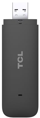 TCL LINKKEY IK41 - Dongle USB 4G LTE portatile con velocità di 150 Mbps, connettività plug-and-play- Nero