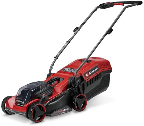 Tosaerba Einhell GE-CM 18/32 S Li BL Kit Power X-Change (18 V, larghezza di taglio 32 cm, fino a 270 m², Brushless, cesto da 27 litri, taglio sui bordi, senza batteria)