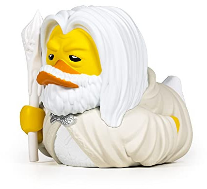 TUBBZ Box-Ausgabe Gandalf der Weiße Sammler-Vinyl-Gummiente Figur - Offizielles Der Herr der Ringe Merchandise - Fernsehen, Filme & Videospiele
