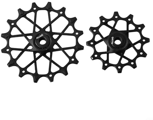 12T + 16T Riemenscheibe Räder für Fahrrad Schaltwerk für Sram Nx Gx für XX1 (schwarz)